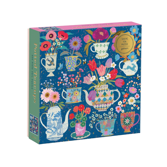 Potted Tea Cup 500 Piece Jigsaw