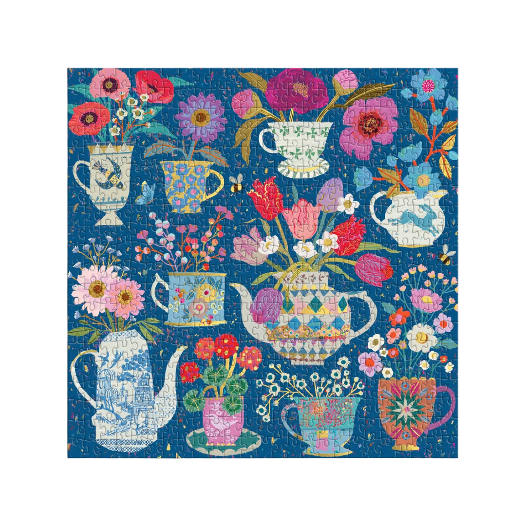 Potted Tea Cup 500 Piece Jigsaw