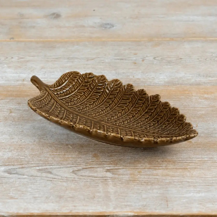 Ceramic Leaf Plate