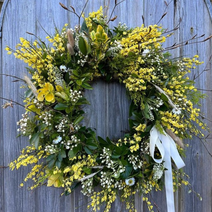 Spring Wreath Workshop, with Ottilies Flowers