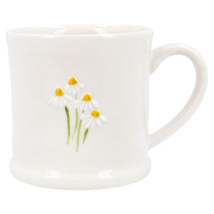 White Daisies Mini Mug