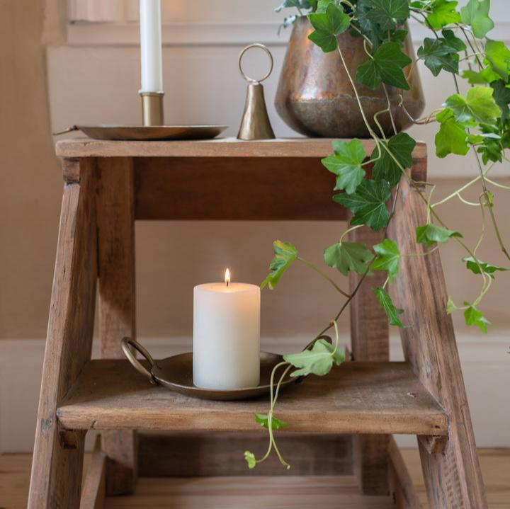 Forged Round Candle Plate