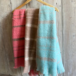 Load image into Gallery viewer, Woolly Pastel Check Scarf
