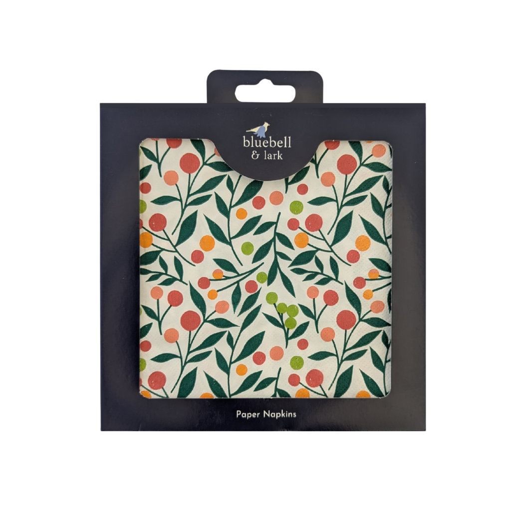 Leaves and Berries Napkins