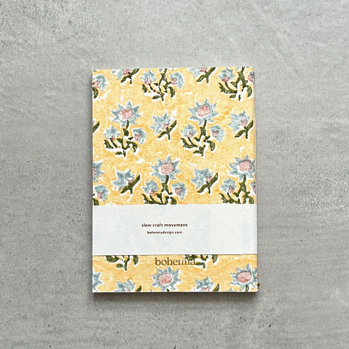 Posie Small Notebook, Buttermilk