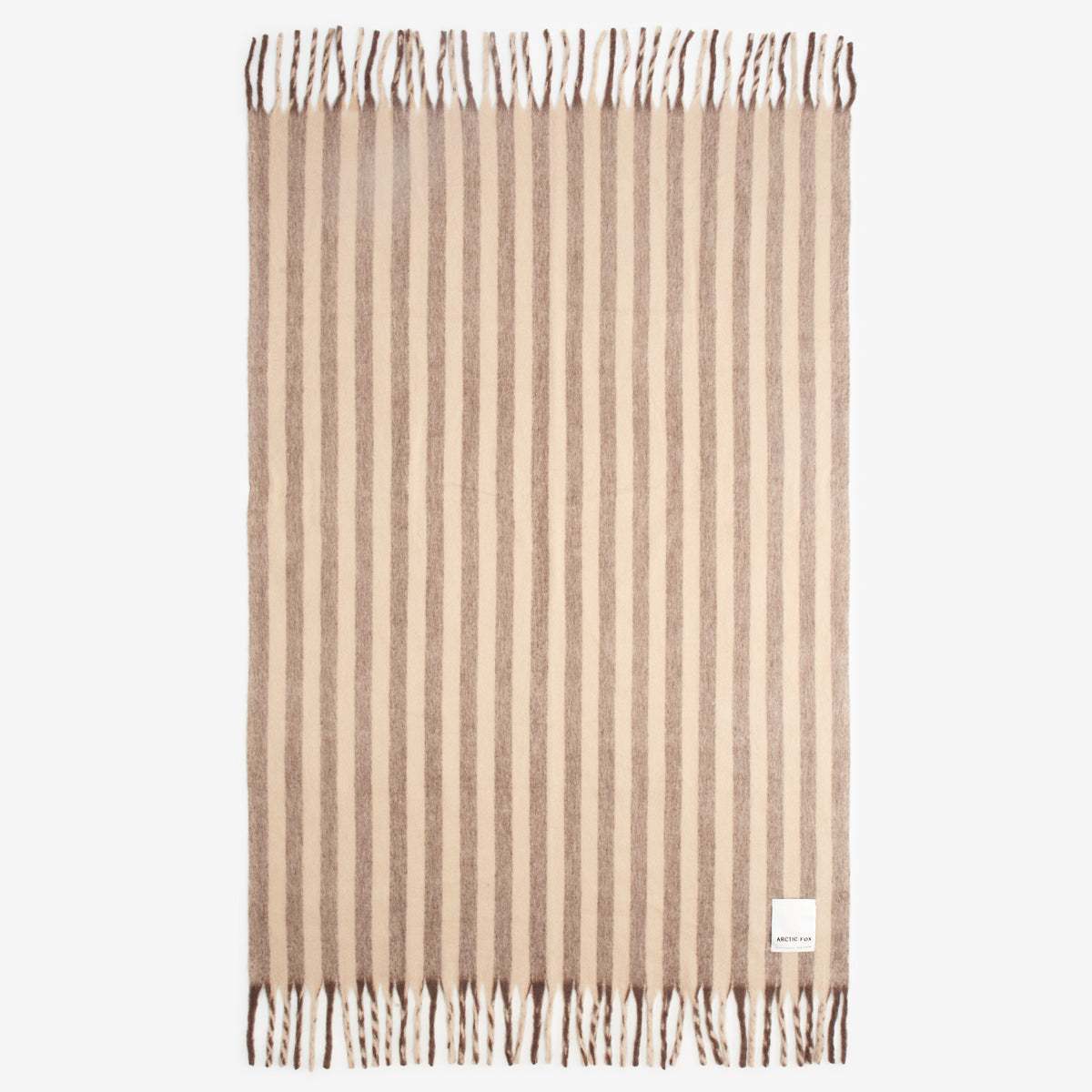 Wool Stripe Throw