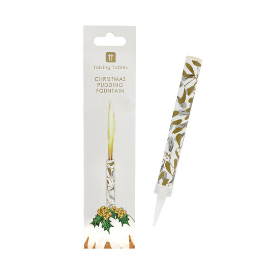 Mistletoe Christmas Pudding Fountain
