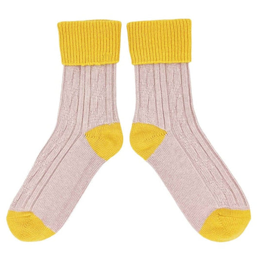 Cashmere Blend Slouch Socks
