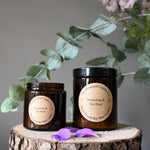 Load image into Gallery viewer, Darjeeling &amp; Tea Rose Candle by Botanical Candle Co.
