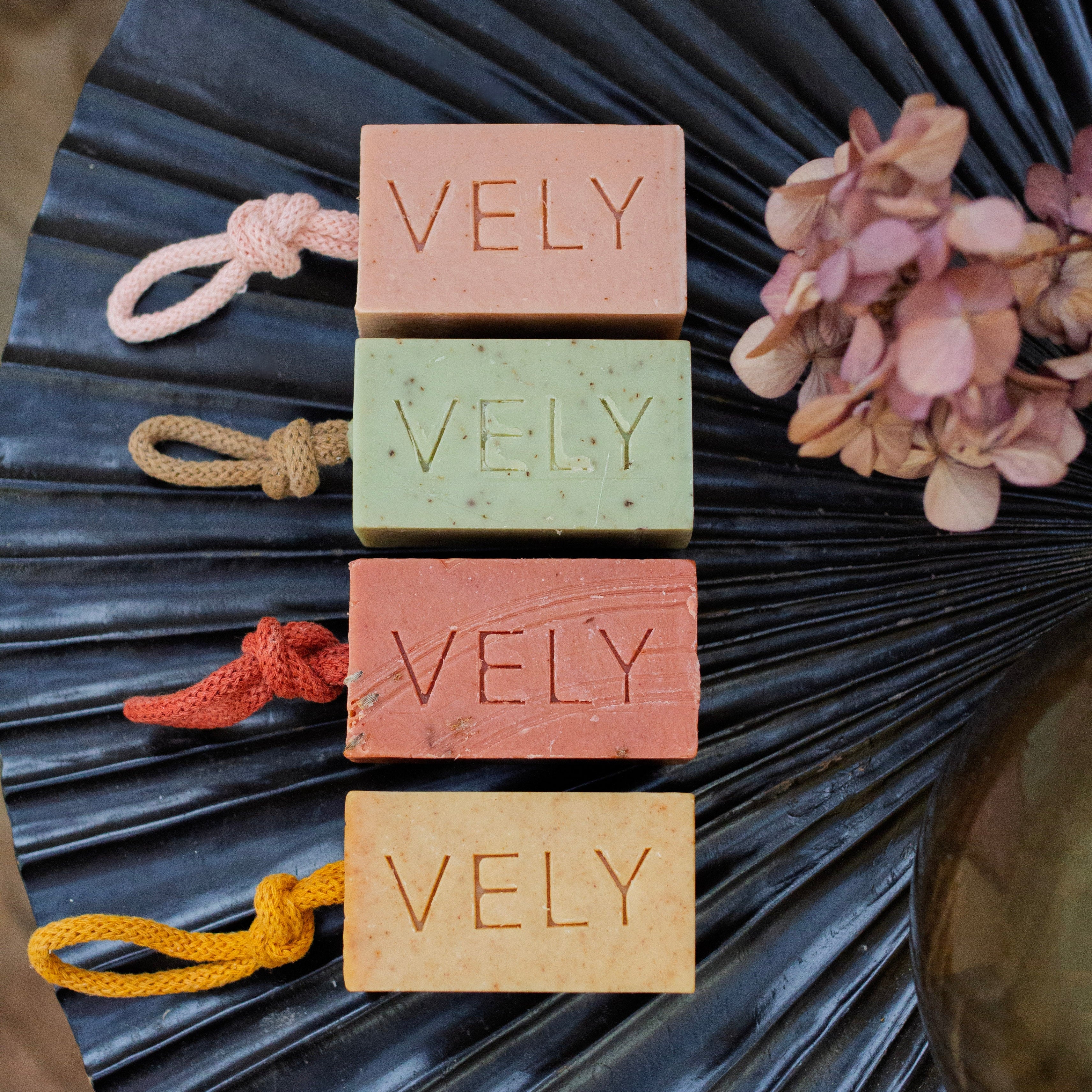 Natural Handmade Soap on a Rope