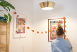 Load image into Gallery viewer, Autumn Leaves Sewn Garland
