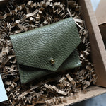 Load image into Gallery viewer, Jewellery Pouch Handmade Leather
