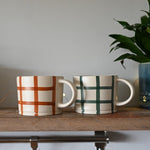 Load image into Gallery viewer, Gingham Check Mugs
