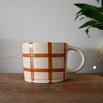 Load image into Gallery viewer, Gingham Check Mugs

