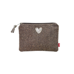 Load image into Gallery viewer, Herringbone Heart Purse
