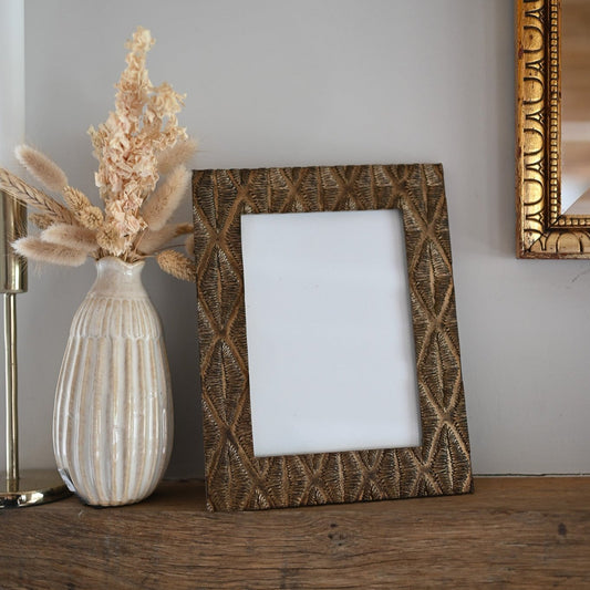 Bronze Diamond Photo Frame