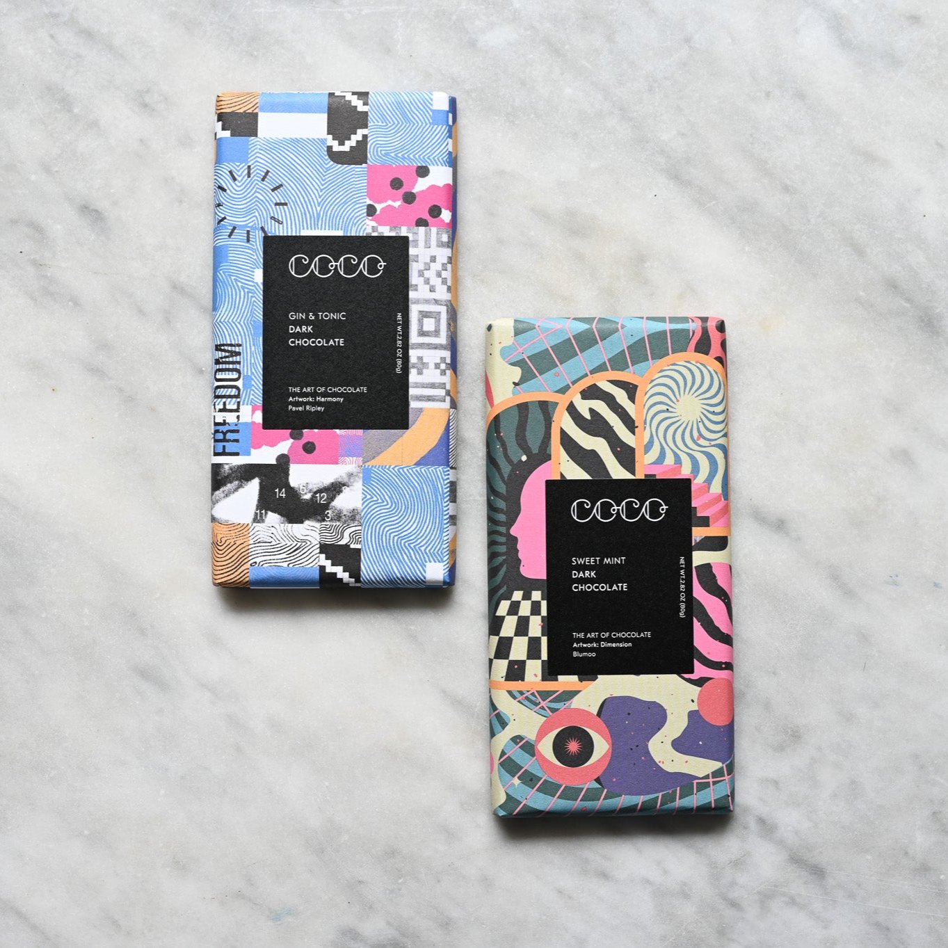 Coco Dark Chocolate Bar