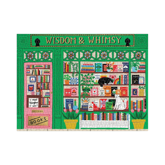 Wisdom and Whimsy Bookshop Jigsaw