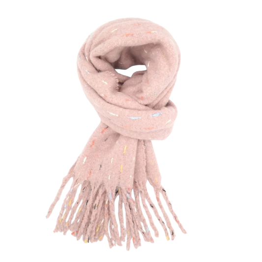 Multi Fleck Woolly Scarf