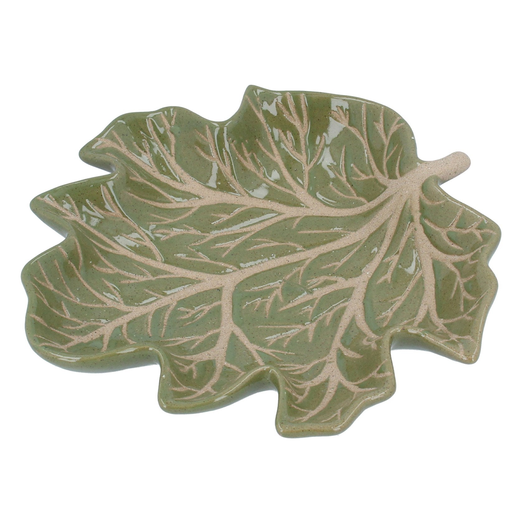 Green Leaf Dish, Large