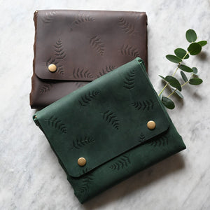 Botanical Leather Medium Cross Body Bag