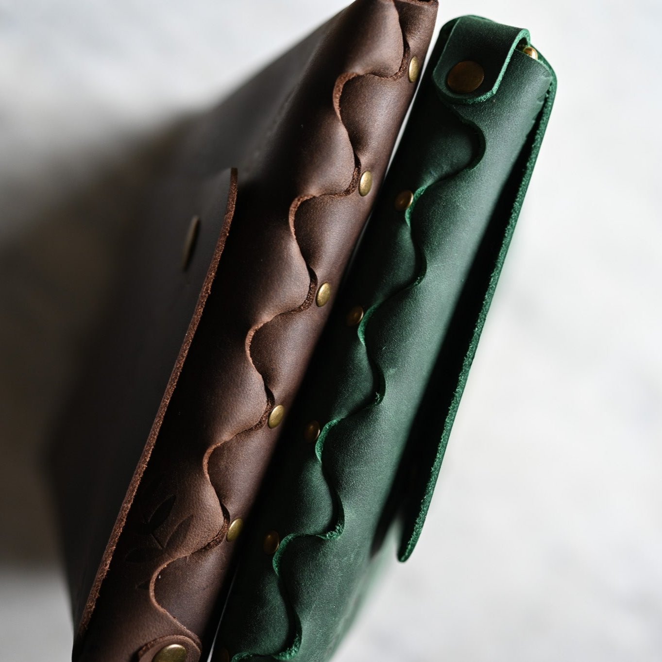 Botanical Leather Medium Cross Body Bag