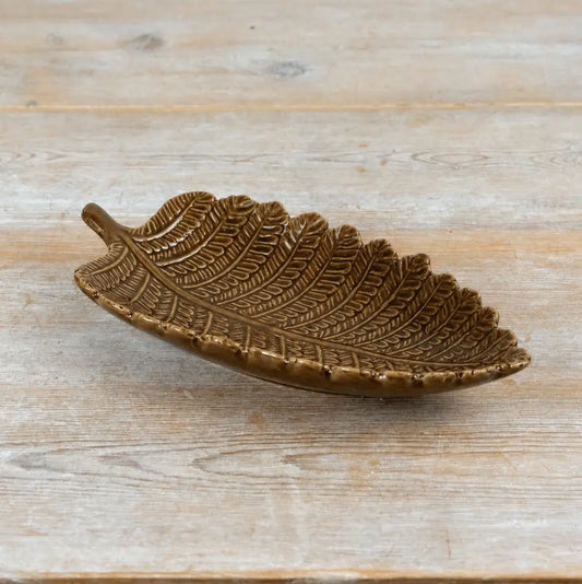Ceramic Leaf Plate
