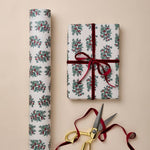Load image into Gallery viewer, Christmas Fir Botanical Luxury Gift Wrap
