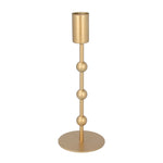Load image into Gallery viewer, Gold Bead Candlestick
