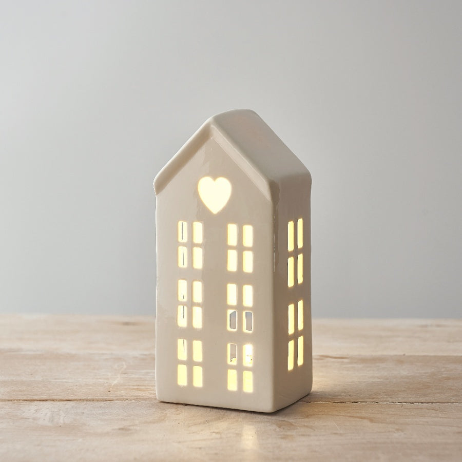 Ceramic White LED House