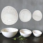 Load image into Gallery viewer, Set of Three Porcelain Bowls
