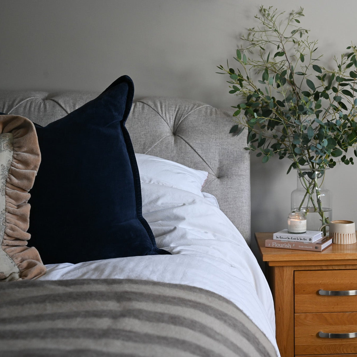 Wool Stripe Throw