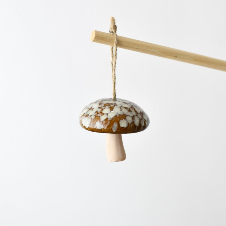 Ceramic Hanging Mushroom