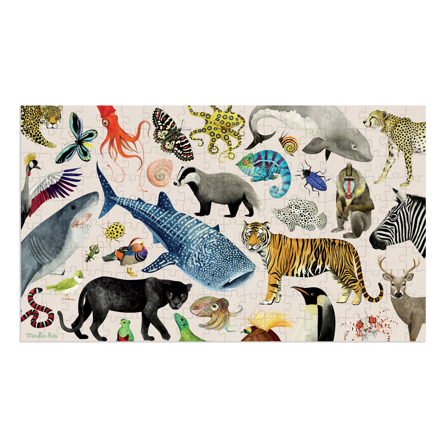 Animals of the World Jigsaw Puzzle