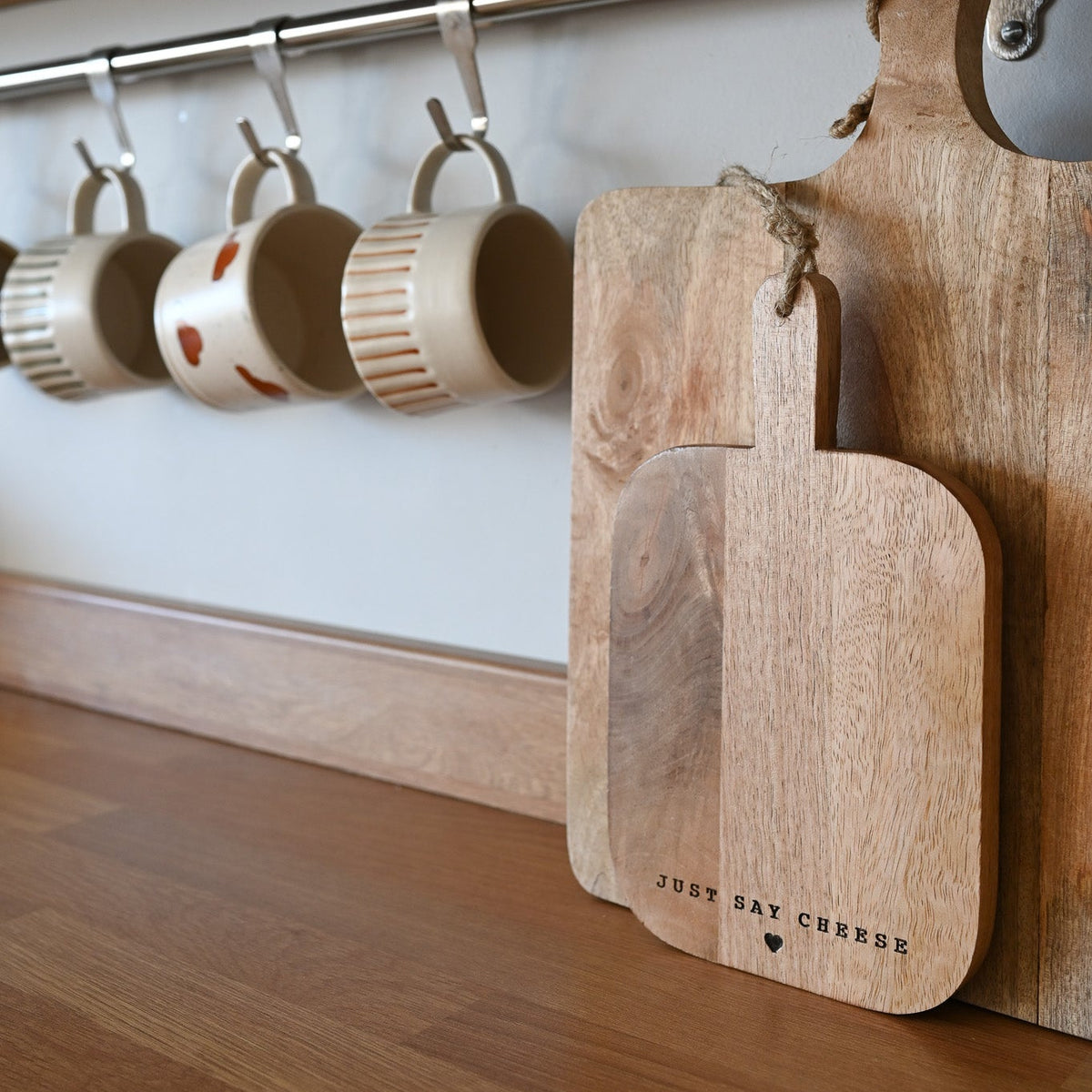 'Just Say Cheese' Small Chopping Board