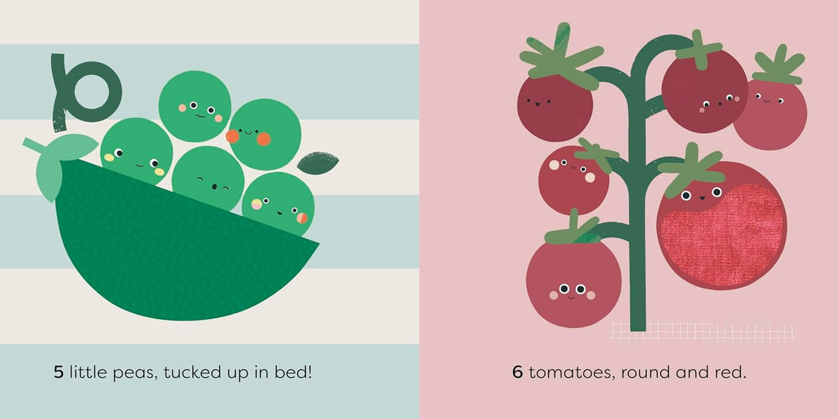 Fruit and Veg, Touch and Feel Baby Book
