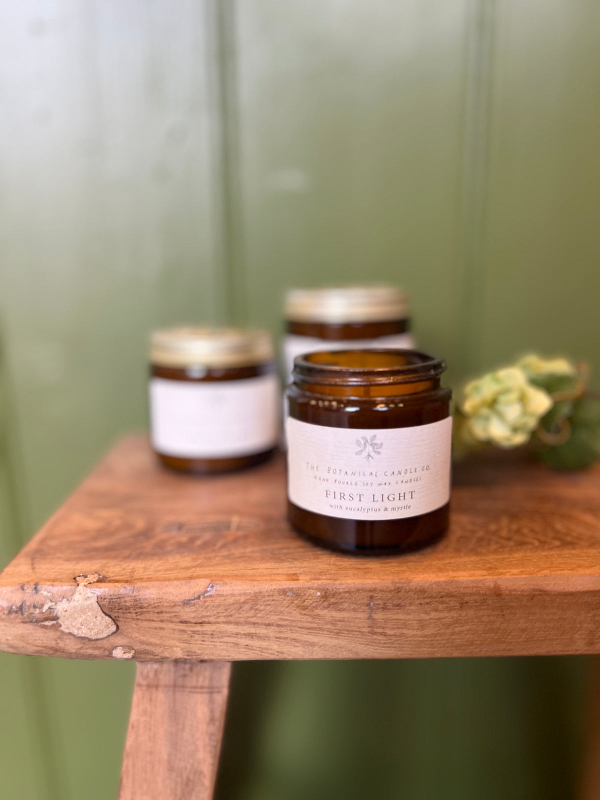 'First Light' Winter Candle by Botanical Candle Co.