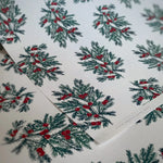 Load image into Gallery viewer, Christmas Fir Botanical Luxury Gift Wrap
