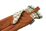 Load image into Gallery viewer, Olive Check Gardening Gloves
