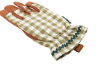 Load image into Gallery viewer, Olive Check Gardening Gloves
