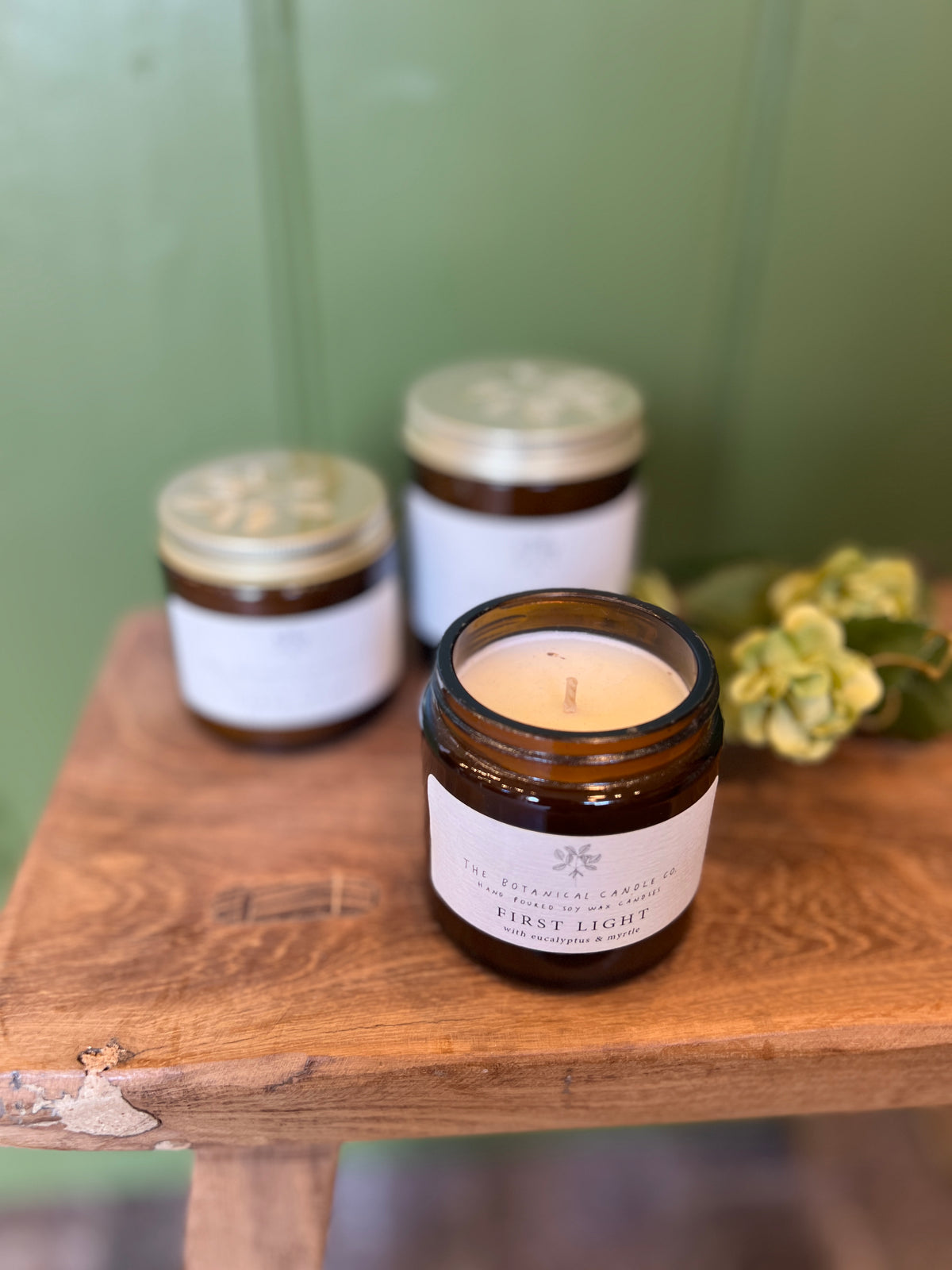 'First Light' Winter Candle by Botanical Candle Co.
