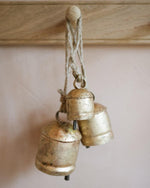 Load image into Gallery viewer, Set of Three Brass Bells
