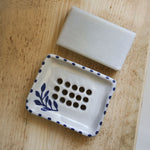 Load image into Gallery viewer, Hand Painted Botanic Soap Dish, Two Colours
