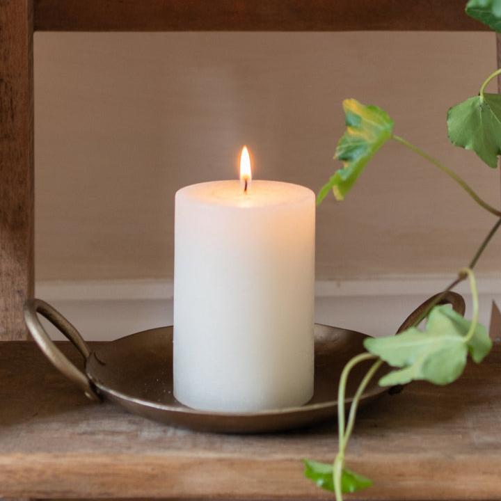 Forged Round Candle Plate