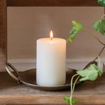 Load image into Gallery viewer, Forged Round Candle Plate
