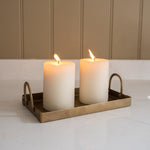 Load image into Gallery viewer, Brass Rectangular Tray
