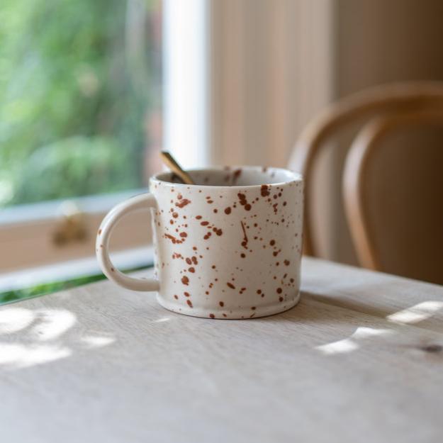 Ink Splash Mug, Ginger
