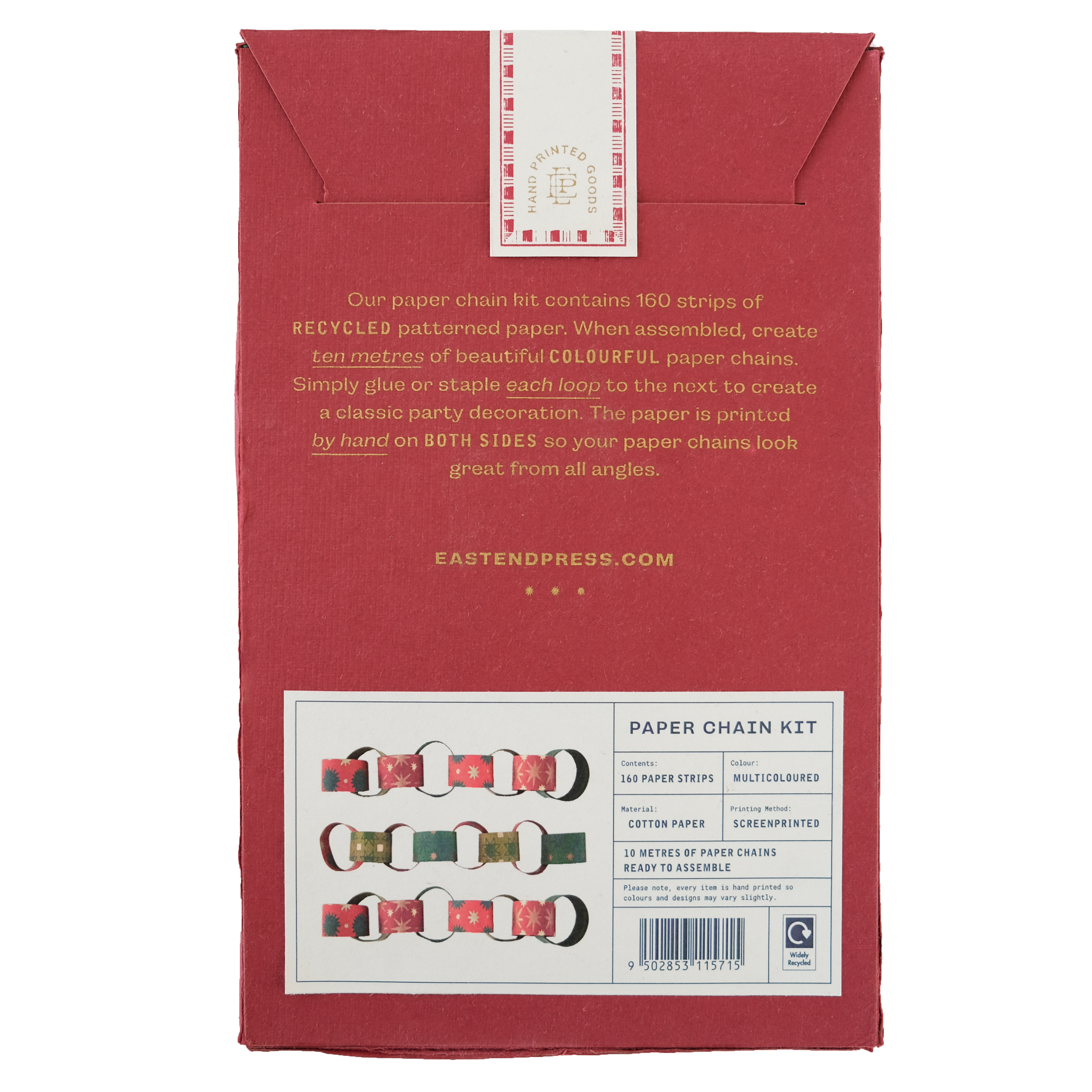 Festive Paper Chain Kit