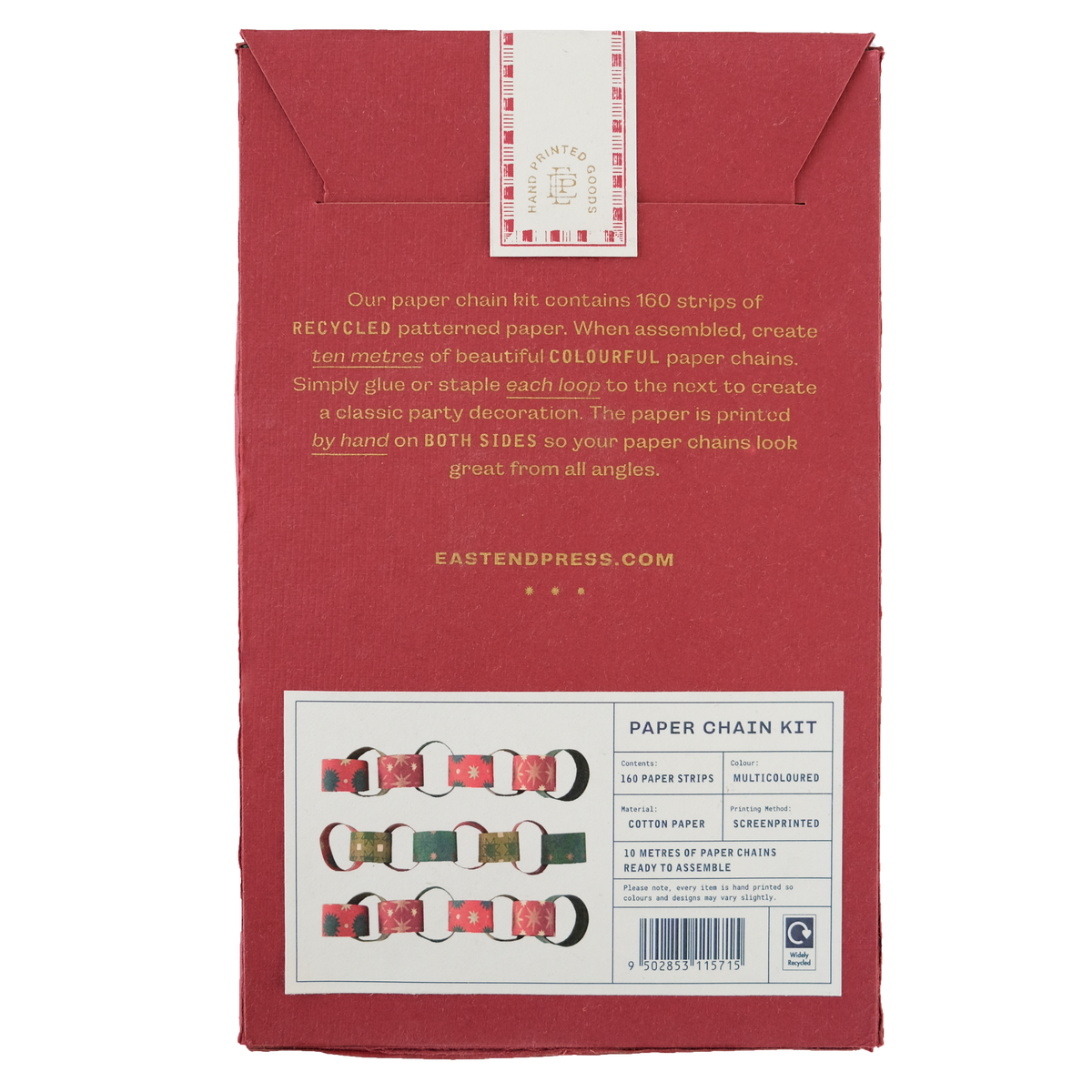 Festive Paper Chain Kit