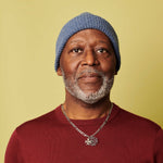Load image into Gallery viewer, Denim Blue Lambswool Beanie
